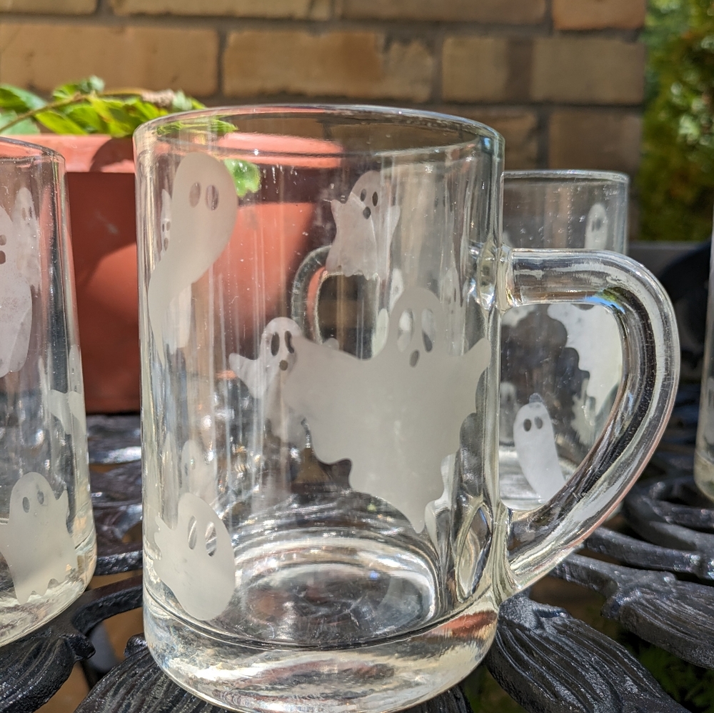 Glass Ghost mugs